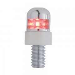 1 LED License Fastener - Red LED | License Plate Accessories