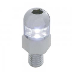 1 LED License Fastener - White LED | License Plate Accessories