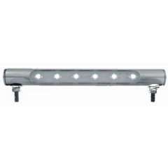 6 LED Stainless Tube Light - White LED | License Plate Accessories