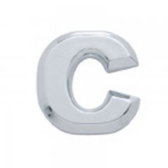 Chrome Letter - C | Letters / Scripts