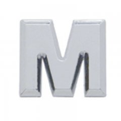 Chrome Letter - M | Letters / Scripts