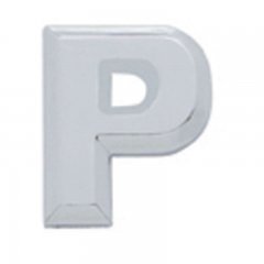 Chrome Letter - P | Letters / Scripts