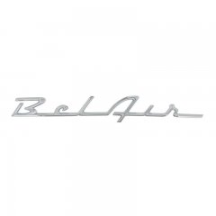 1955-56 Chrome "BELAIR" Script | Moldings / Emblems