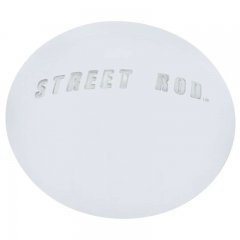 Stainless Hub Cap w/ "Street Rod" Script | Wheel Covers