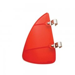 Wind Vent Window Breezies - Red | Windshield / Hood Parts