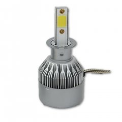 H3 6000K LED COB 36W 12V 3800 Lumens Headlight Headlamp Fog Light Bulbs Single