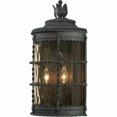 Minka-Lavery 8887-A39 Mallorca Outdoor Wall Light Spanish Iron