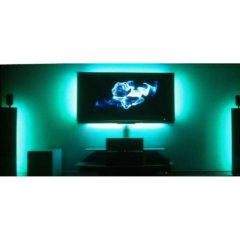 RGB LED LCD Pc Ambient Color Illuminate Tv Television Backlit Backlight Lighting