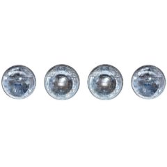 5-3/4" Halogen Sealed Beam Glass Hi & Low Headlight Bulbs H5001 & H5006 Set Of 4