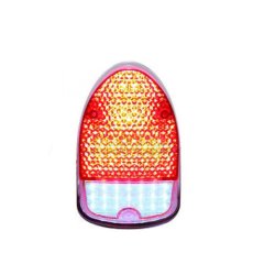 68 69 70 VW Volkswagen Beetle Bug LED Clear Red Tail Brake Light Lamp Lens