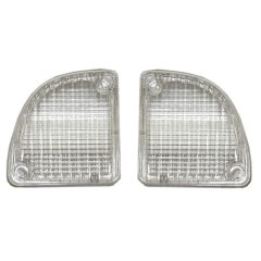 67-68-69-70-71-72 Chevy GMC PickUp Truck Clear Backup Light Lens Lenses Pair