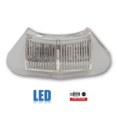 53 54 55 56 Ford Pickup Truck Clear White LED License Plate Light Lamp Bulb Lens