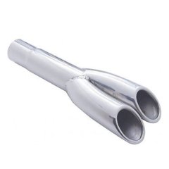 67 68 69 Ford Mustang GT Stainless Steel Universal Dual Exhaust Tip 1967-1969