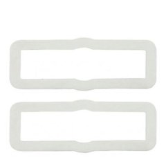 67 Chevy Impala Bel Air Biscayne Park Light Lamp Lens Foam Gasket Seal Pair 1967