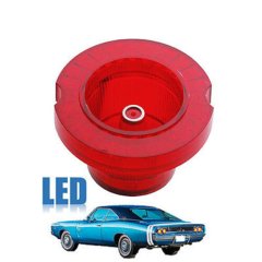 Red LED Tail Brake Turn Signal Light Lamp Lens Wiring For 68 Dodge Charger 1968