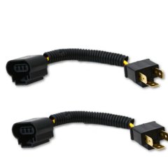 H13 to H4/9003 Headlight Light Bulb Wiring Pigtail Adapter Conversion Plug Pair