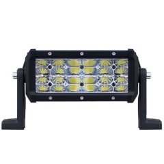 8" High Power 24 LED Light Bar Reflector Series 4 Row Work Off Road ATV 4WD SUV