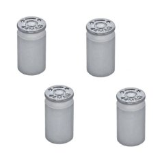 Chrome 44 Mag Bullet Casing Tire Valve Stem Caps Covers Truck Bike Semi Set of 4