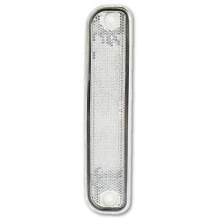 73-80 Chevy Chevrolet GMC Truck Clear Side Marker Light Lamp Lens w/ Trim Single