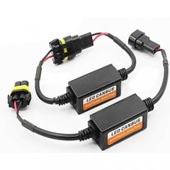 9005 Led Error Canceler Anti No Flicker Capacitor Headlight Canbus Fix Plug Pair