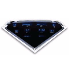 Dakota Digital 55-59 Chevy Truck Dash Gauge Dual Color Blue/Teal VFD3-55C-PU-Z