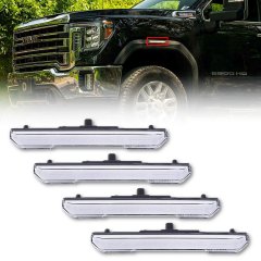 Diode Dynamics Clear LED Sidemarker Lenses for 2020-22 GMC Sierra HD 2500/3500