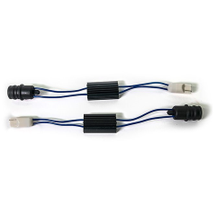 LED Lamp 194 / 168 Bulb Load Resistor Dash License Cargo Light Error Fix 5w Pair