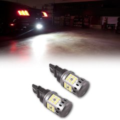 Cool White 6K LED 3157 / 3156 XPR 9-16v Rear Back Up Marker Light Bulbs Pair