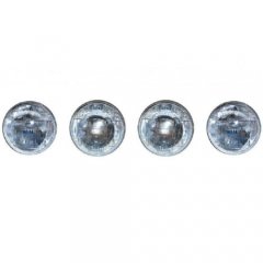 5-3/4" Sealed Beam Hi & Low Headlight Head Light Headlamp Bulbs 4000 & 5001 Set