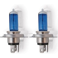 6 Volt Super White Halogen Headlight Headlamp Light Lamp Bulb 35/35W H4 6V Pair