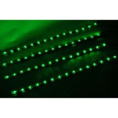 4-12" Car Truck Bike Rv Boat 15 Green LED Under Glow Waterproof Light Bulb Strip