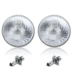 7" 24-Volt Military Trucks & Jeeps Halogen Headlight 70/75W 24V Light Bulbs Pair