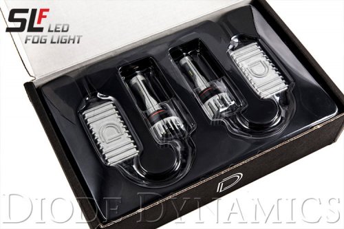 9006 SLF LED Bulb Yellow Pair Diode Dynamics