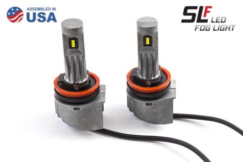 9006 SLF LED Bulb Yellow Pair Diode Dynamics