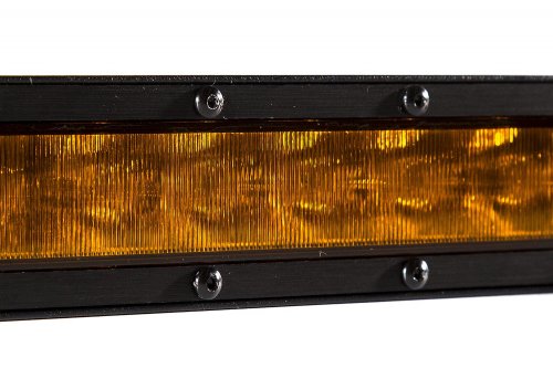 18 Inch LED Light Bar  Single Row Straight Amber Driving Each Stage Series Diode Dynamics