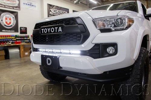 Tacoma 30 Inch LED Light Bar Kit 16-19 Tacoma Stealth Amber Driving Diode Dynamics