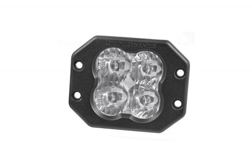 Worklight SS3 Pro White Flood Flush Single Diode Dynamics