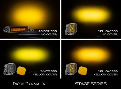 Worklight SS3 Cover Standard Yellow Diode Dynamics