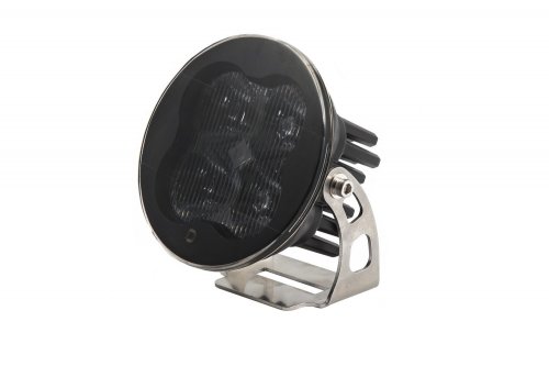 Worklight SS3 Cover Round Smoked Diode Dynamics