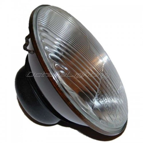 OCTANE LIGHTING 7" Halogen 24V Military Trucks & Jeeps Headlight Headlamp Bul...