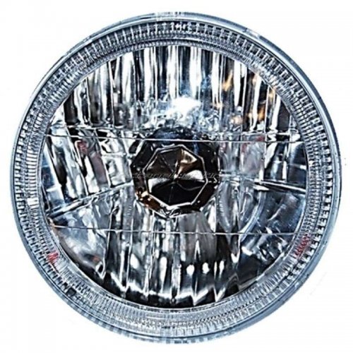 OCTANE LIGHTING 55 56 57 Chevy Halogen Blue Led Halo Headlight Headlamp H4 Li...