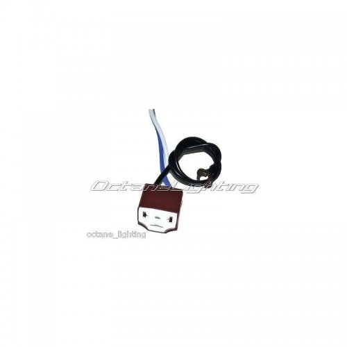 Ceramic H4 7 And Headlight 2 Headlamp Light Bulb Socket Plug Relay Wiring Harness