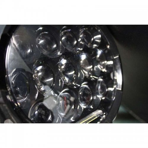 7" Black Projector HID White 6K LED Octane DRL Headlight Light Bulb Lamps Pair