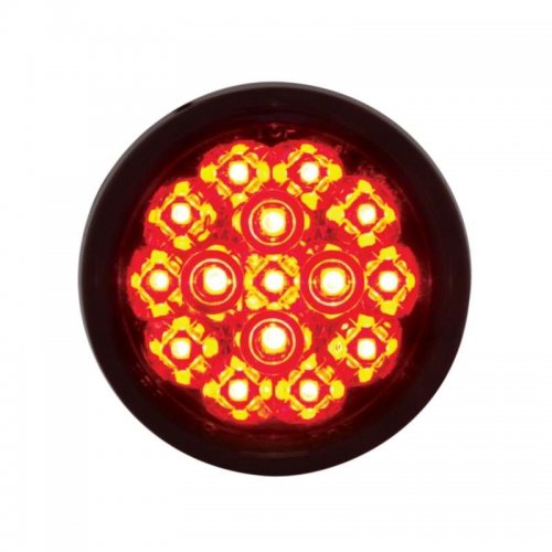 15 LED 2 3/8" Harley Turn Signal - Red LED/Smoke Lens | Motorcycle Products