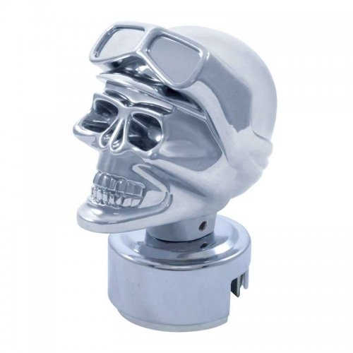 Chrome Skull Biker 13/18 Speed Shift Knob | Motorcycle Products
