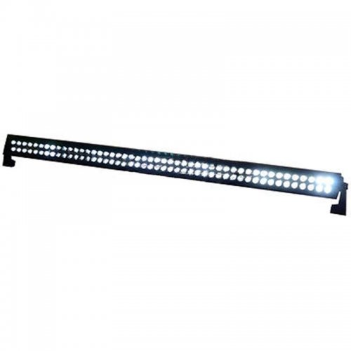 50" 300W White 4D Dual Row 100-LED Spot Flood Light Bar w/ Switch Off Road Truck