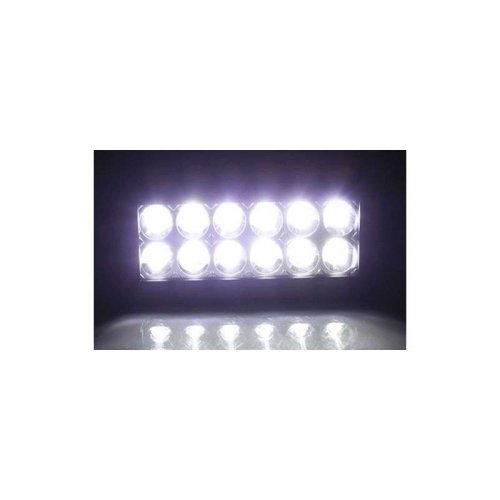 7.5 And LED Double Row Off Road Light Bar - Spot/Flood Combo-12 X 3Watt-36W-2500Lumen