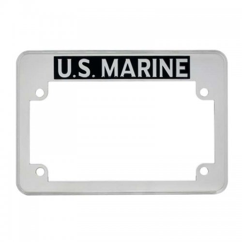 "U.S. Marine" Motorcycle License Plate Frame | Motorcycle Products