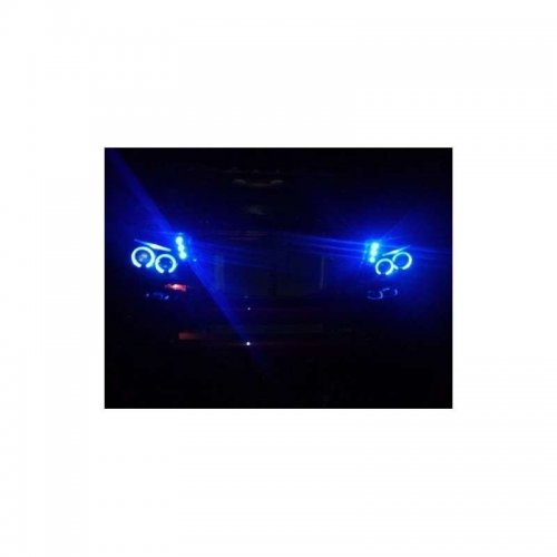 Blue 194 T10 168 LED 5 SMD Bulbs For Car Truck License Plate Light, Side Light, 2Pc