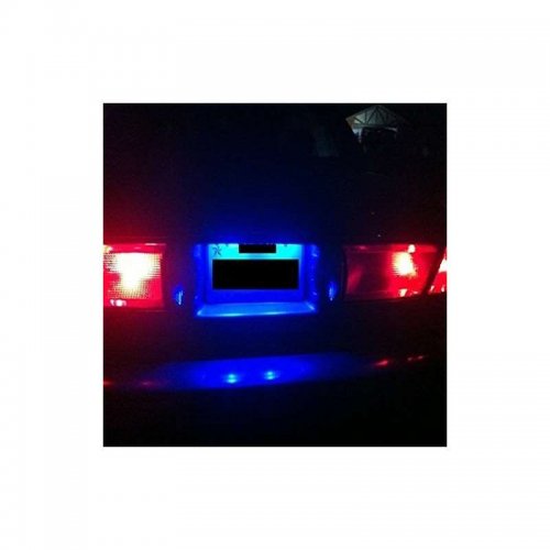 Blue 194 T10 168 LED 5 SMD Bulbs For Car Truck License Plate Light, Side Light, 2Pc